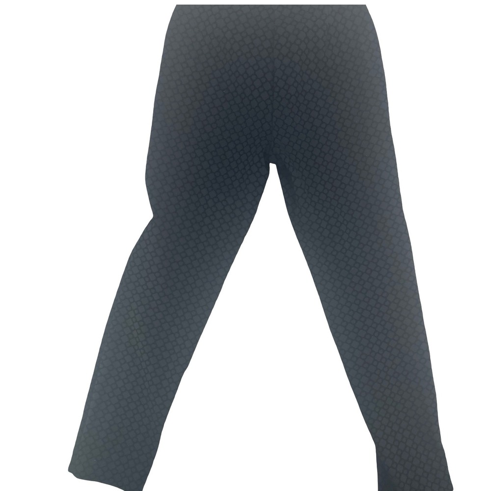 Charter Club Women's Pants Skinny Geometric Black Polyester 4